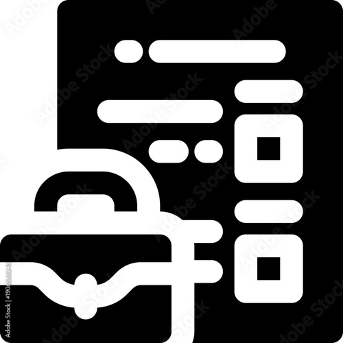 test glyph icon. Strong and solid vector icon for websites, mobile interfaces, presentations, and visual branding. High quality and easy to edit.