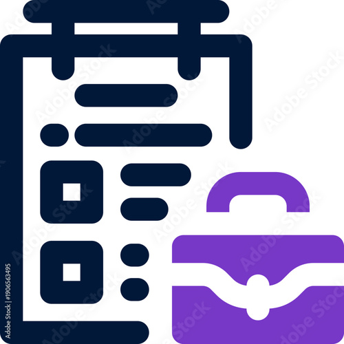 guidelines duotone icon. Sleek and modern vector icon for websites, mobile apps, marketing materials, and corporate design. Fully scalable and ready to use.