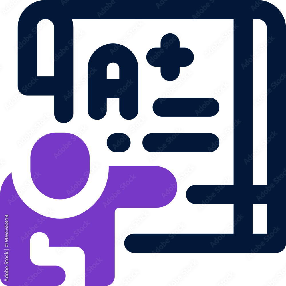 Obraz premium scoring duotone icon. Sleek and modern vector icon for websites, mobile apps, marketing materials, and corporate design. Fully scalable and ready to use.