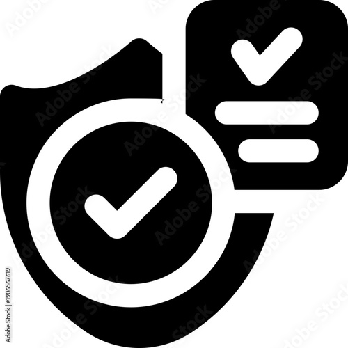 protect glyph icon. Strong and solid vector icon for websites, mobile interfaces, presentations, and visual branding. High quality and easy to edit.