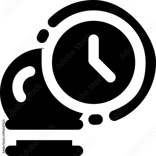 predict glyph icon. Strong and solid vector icon for websites, mobile interfaces, presentations, and visual branding. High quality and easy to edit.