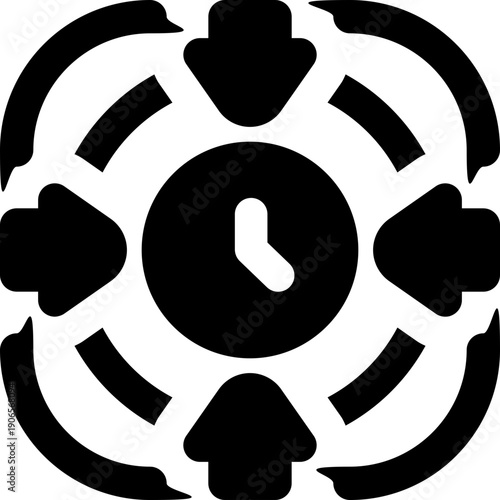 Photos constraint glyph icon