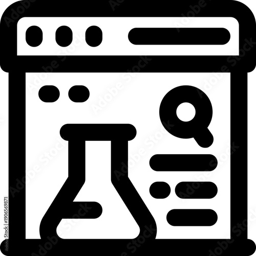 orbital line icon. Clean and minimalist vector icon for websites, mobile apps, presentations, and logos. Fully scalable and customizable for any project.