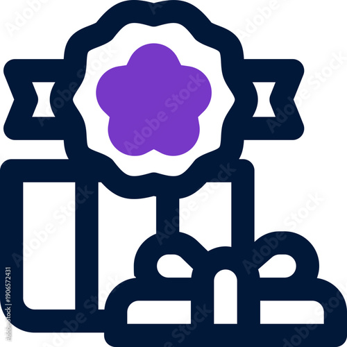 reward duotone icon. sleek and modern vector icon for websites, mobile apps, marketing materials, and corporate design. fully scalable and ready to use.