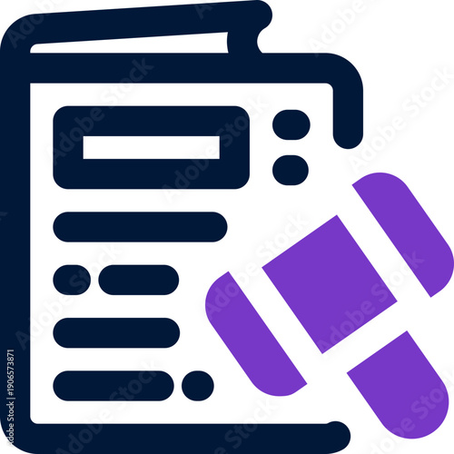 legal duotone icon. Sleek and modern vector icon for websites, mobile apps, marketing materials, and corporate design. Fully scalable and ready to use.