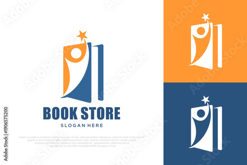 Education Success  Logo design . vector illustration