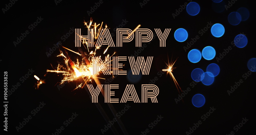 Fototapeta premium Happy new year