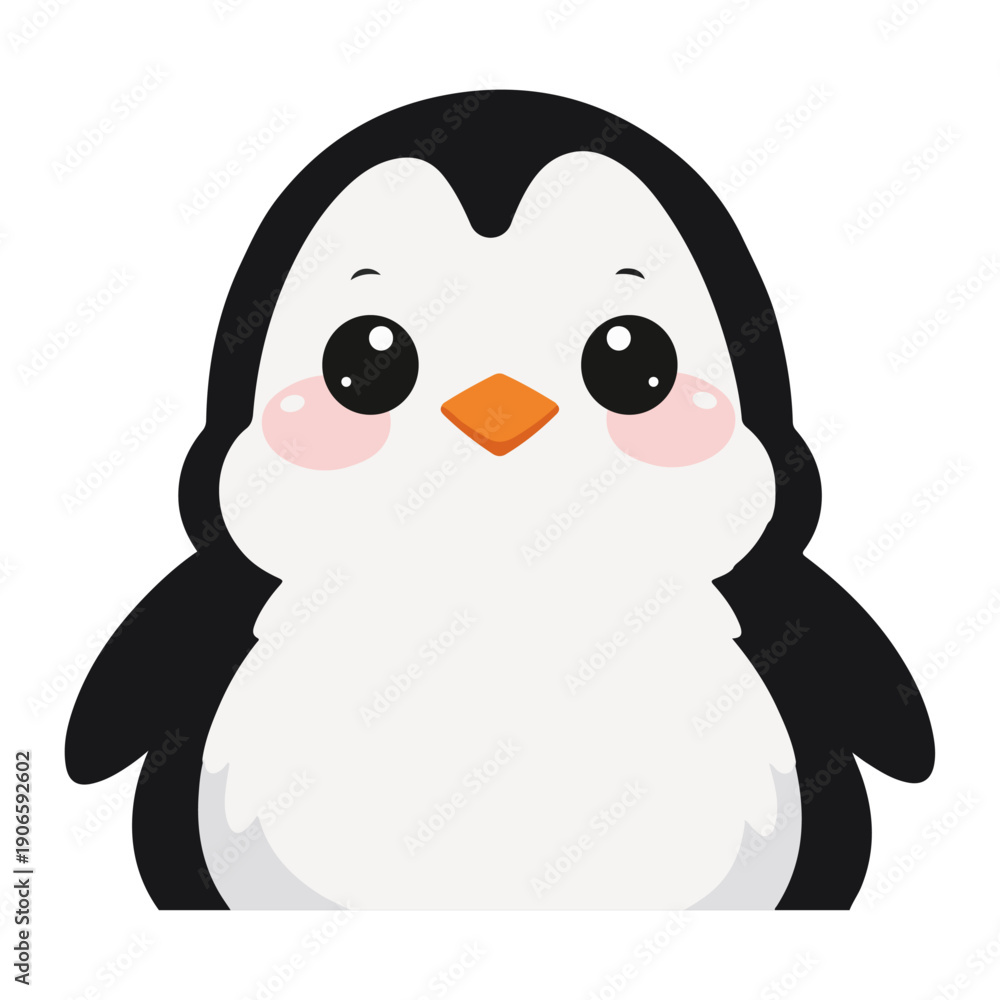 Fototapeta premium Cute Penguin Illustration Design animal