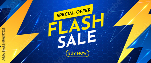 Dynamic Flash Sale Special Offer Banner.