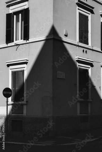Shadow on a Roman Corner