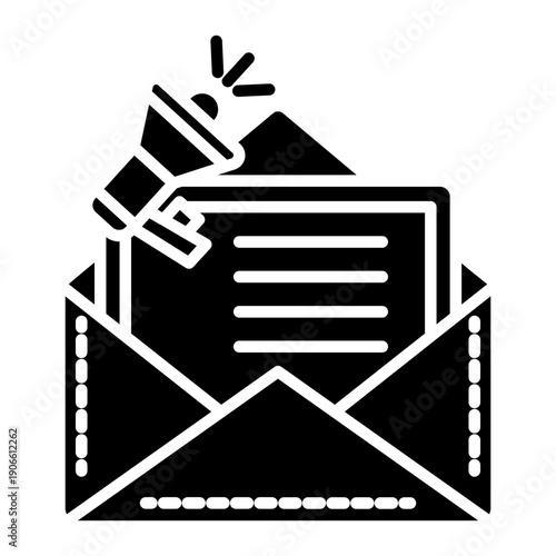 Email Direct Marketing Icon