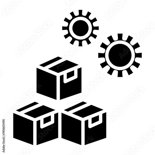 Stock Management Icon