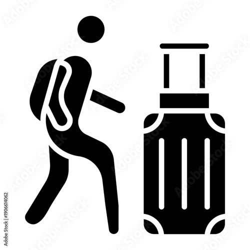 Solo Travel Icon