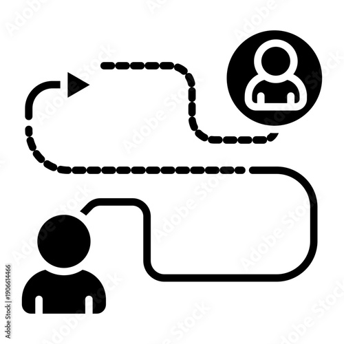 Customer Journey Map Icon