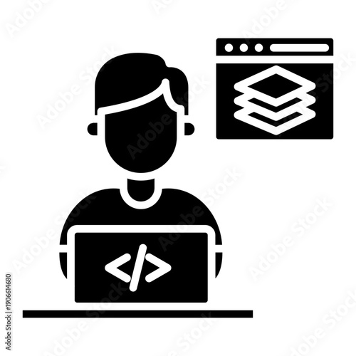 Full Stack Developer Icon