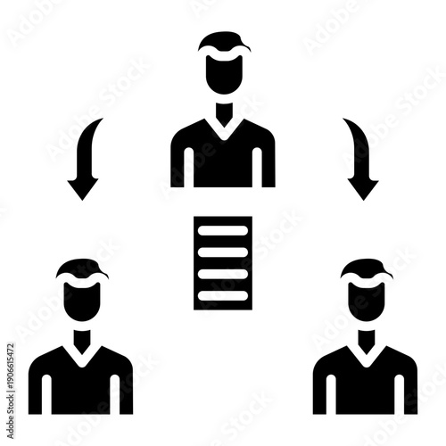 Delegating Task Icon