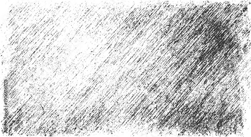Black diagonal scratch texture on white background abstract pattern 1