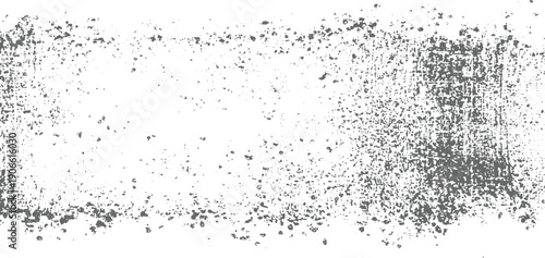 Grey speckle texture on white background with grunge effect and distressed pattern