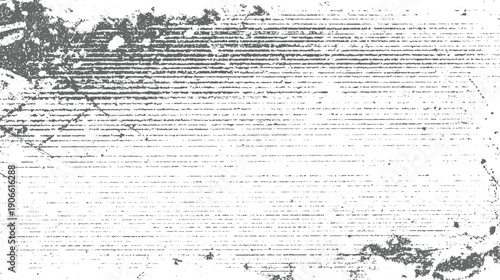 Grayscale textured background with horizontal lines and scattered speckles grunge distressed abstract