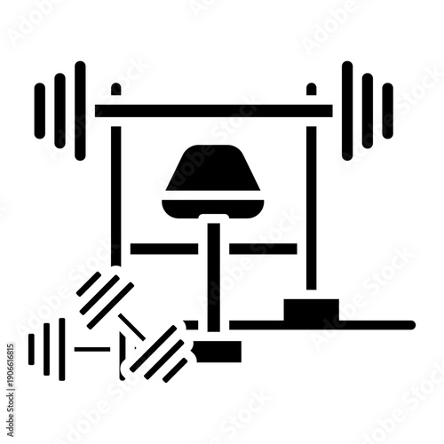 Weight Bench Icon