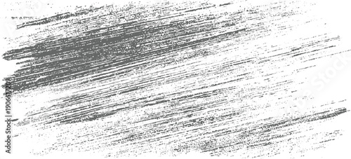 Gray distressed textured brush stroke background with white negative space