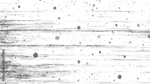 Grayscale textured background with horizontal lines and scattered dark circular shapes abstract grunge