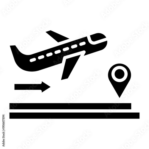Domestic Flight Icon
