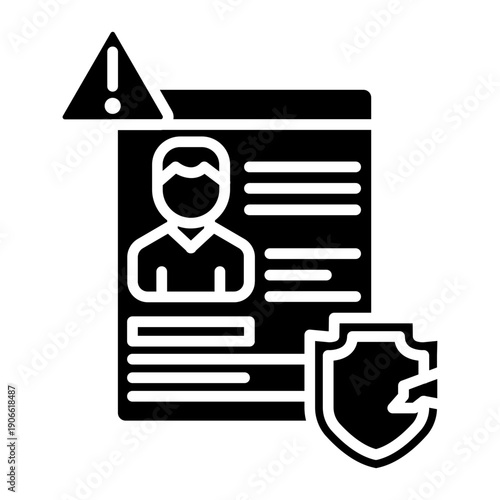 Personal Data Breach Icon