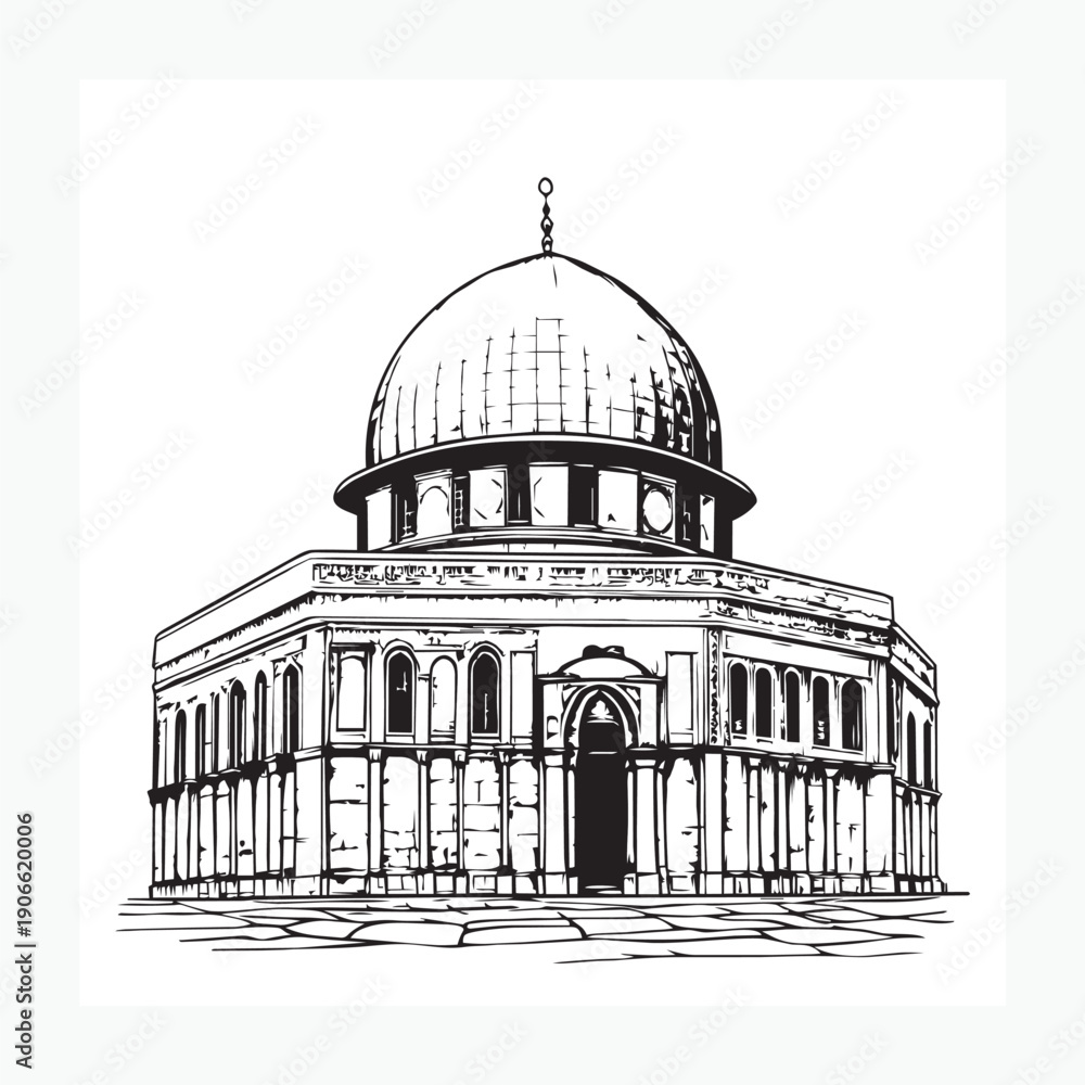 Fototapeta premium dome of the rock