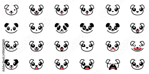 Abstract red shapes scattered against a stark black background