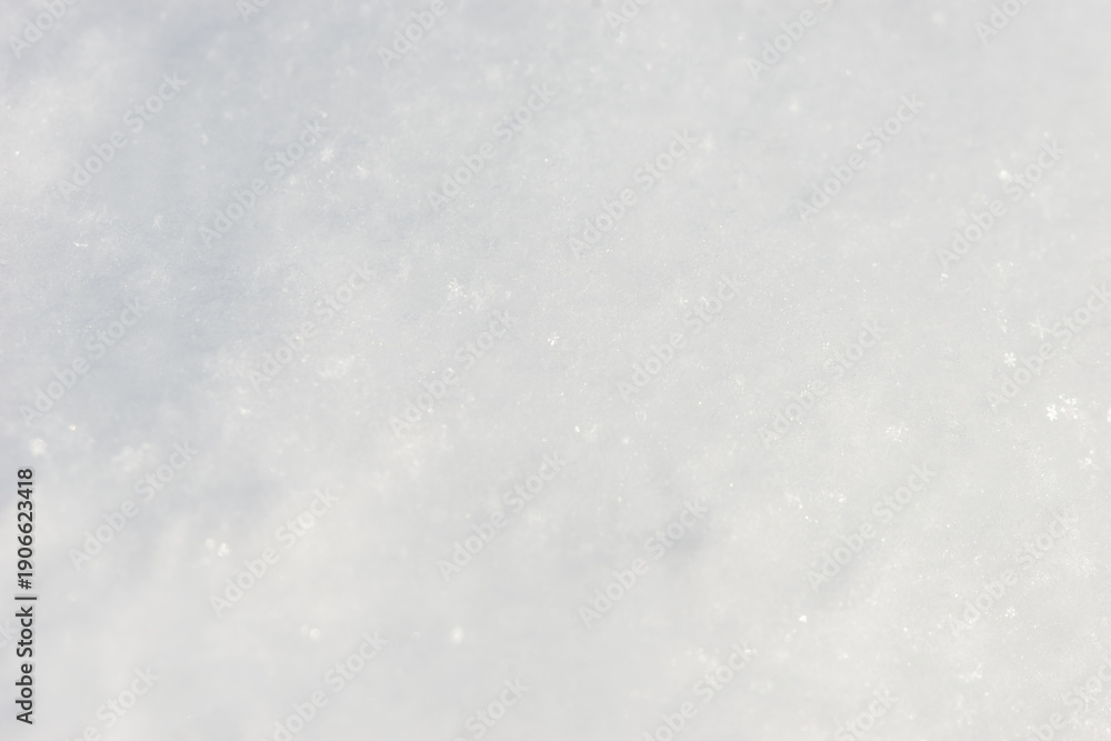 Obraz premium Beautiful close-up of snow texture