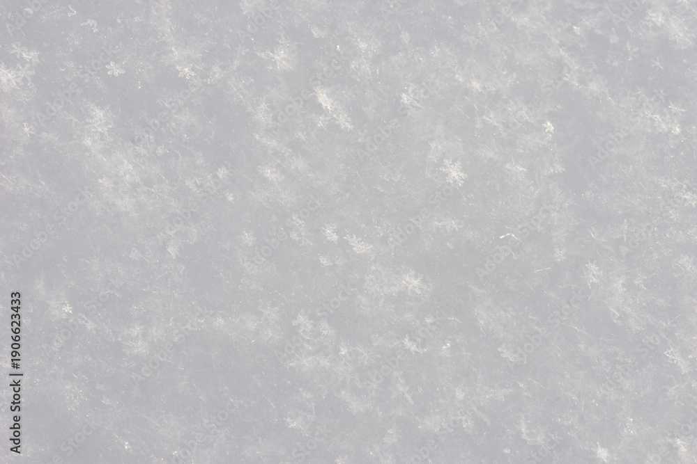 Obraz premium Beautiful close-up of snow texture