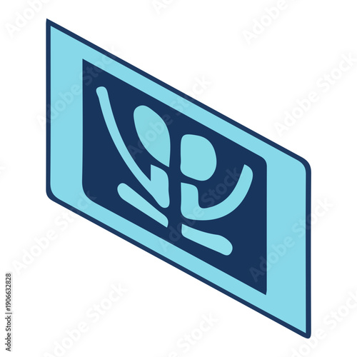Isometric Medical X-ray Icon