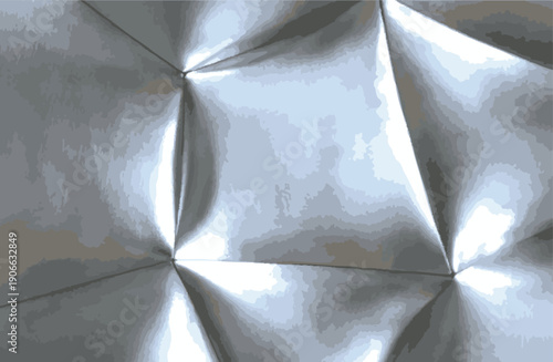 Industrial Metal Background with Torn Diamond Plate Edges - Grunge Steel Template for Text