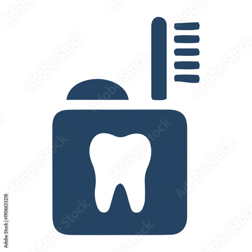 Dental Care Hygiene Vector Icon