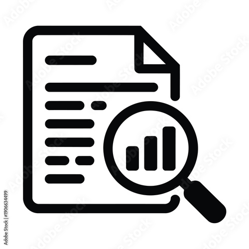 Vector image illustrates six icons related to finance and retirement planning