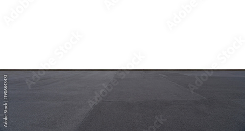 Wallpaper Mural Empty asphalt road surface with transparent background Torontodigital.ca