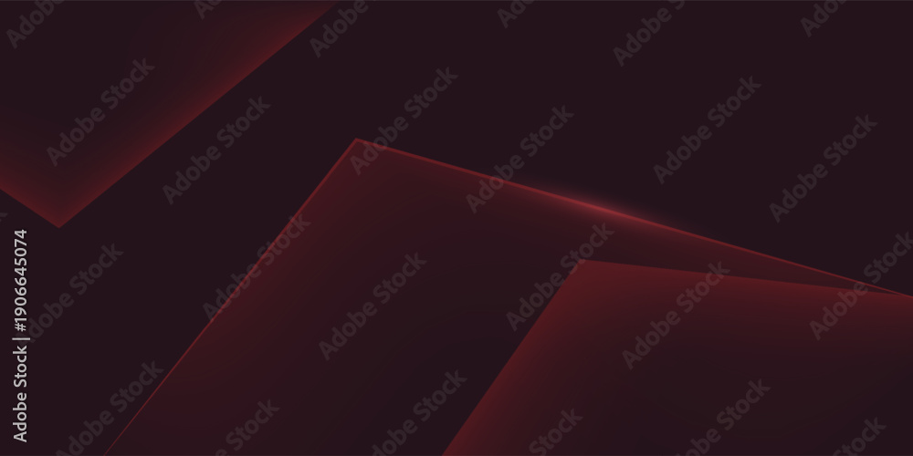 Obraz premium Abstract red polygon elegant background vector illustration, banner business product present.eps10