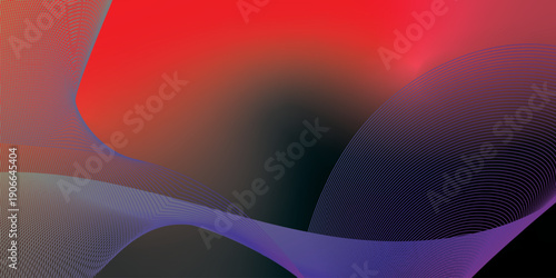 Abstract teal red and black grainy gradient background with noisy texture design