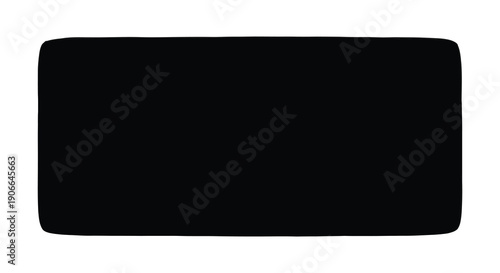 A completely black rectangular screen displays a solid dark void suggesting a powered off device or a black background silhouette high quality