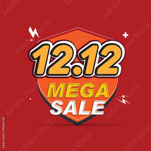 Discount flash sale background. Illustration for shopping day, online shopping, special Offer coupon, voucher, banner template, websites, social media advertising