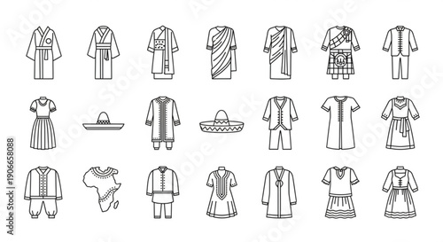 Traditional clothing from around the world cultural fashion icons diverse dress styles