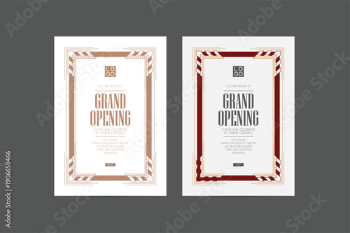 Grand Opening Invitation Template