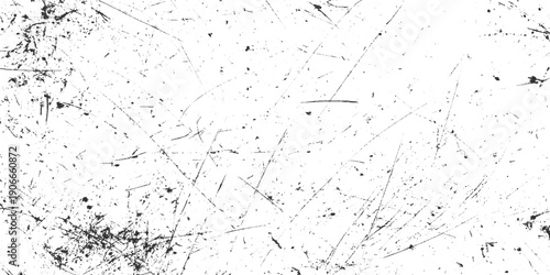 White background with black scratches and speckles texture