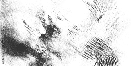 Abstract textured background with dark gray and white speckled pattern and diagonal lines