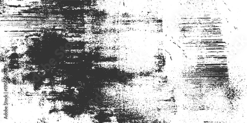 Dark grey distressed grunge texture with horizontal lines and speckles on white background