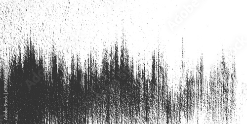 Dark textured abstract pattern with vertical streaks and scattered dots on white background light