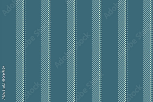 Lontrast background vector seamless, full vertical lines texture. Lady pattern textile fabric stripe in cyan and pastel colors.