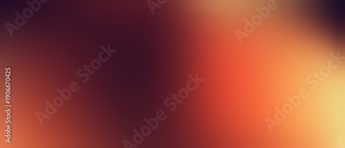 Canvas Print Abstract liquid background in sunset colors, smooth gradient with a light matte