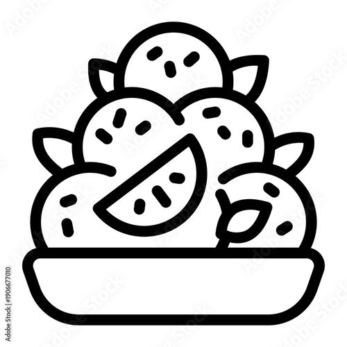 This Bhang icon is suitable for the Holi Festival in India.